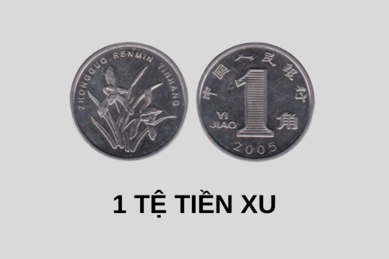 Mệnh giá 1 tệ Trung Quốc
