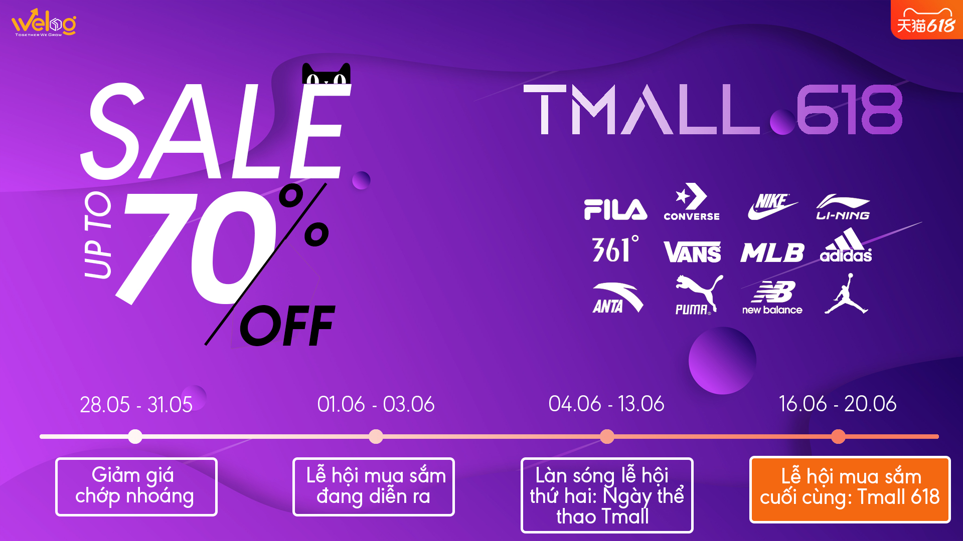 Tmall sale 18/6