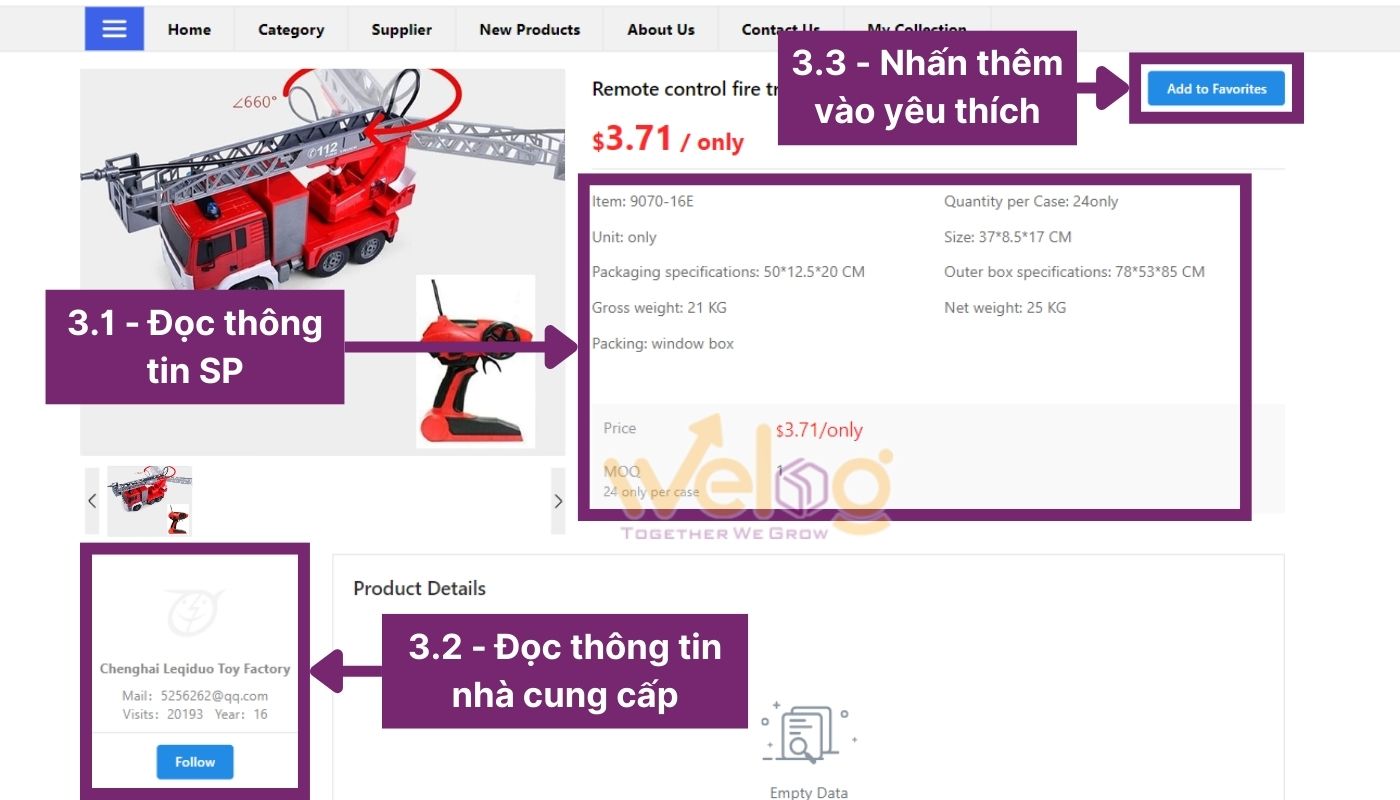 Đọc mô tả sản phẩm kỹ trước khi đặt hàng Toybaba