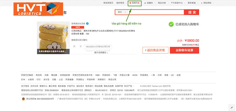 Cách mua sỉ trên Taobao