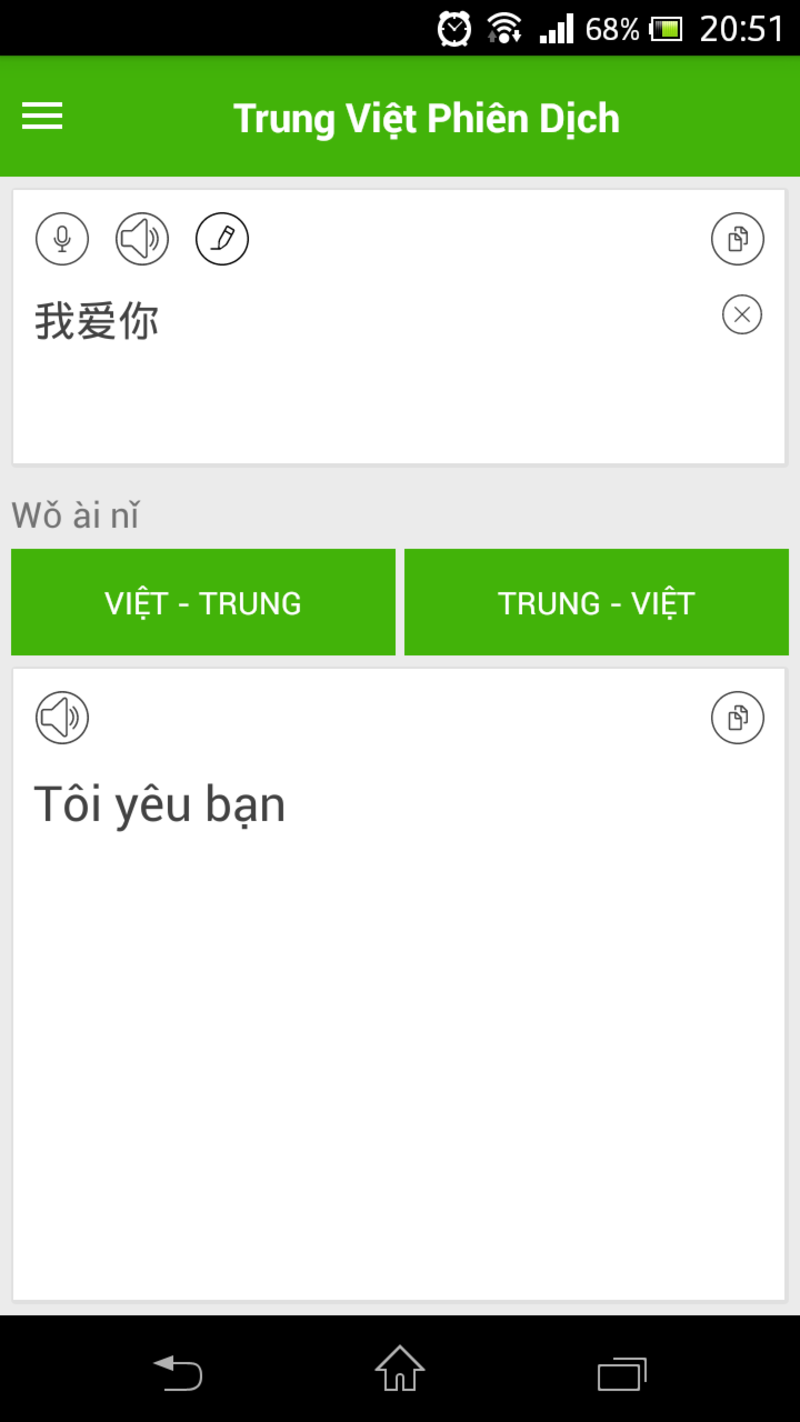 Chuyển đổi ngôn ngữ theo mong muốn và xem kết quả