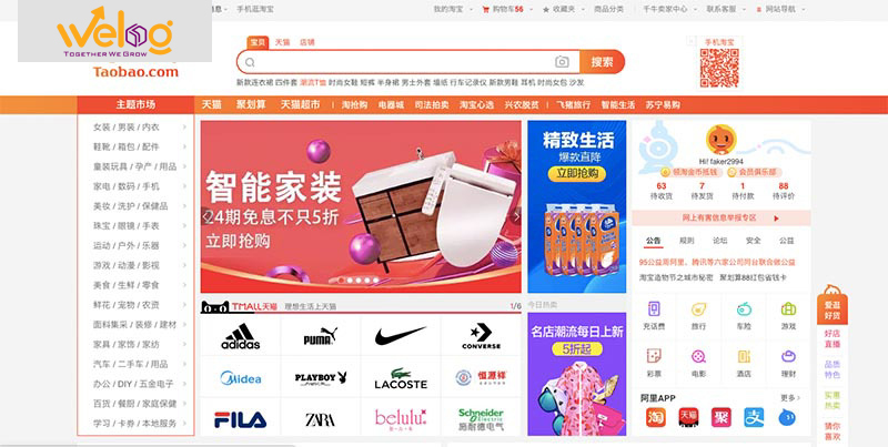 Kinh nghiệm đặt hàng Taobao
