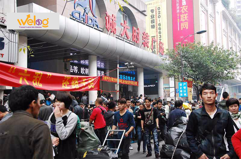 Các chợ ở Quảng Châu khi đi đánh hàng