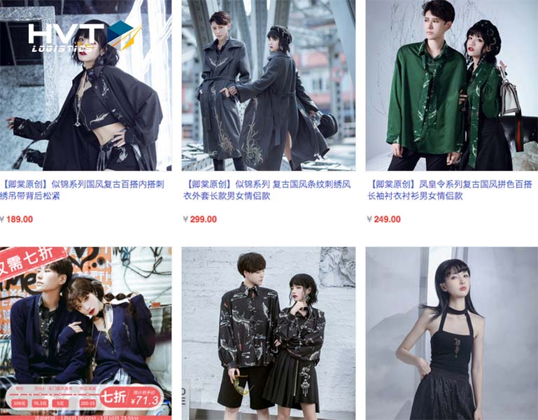 Shop order đồ đôi taobao
