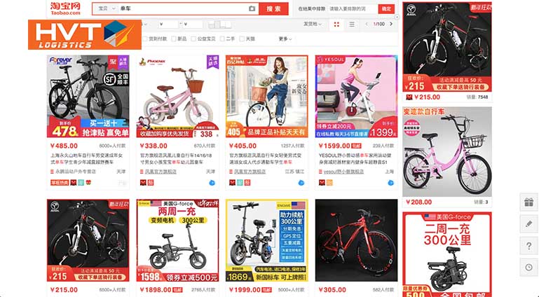 Lý do nên mua xe đạp taobao