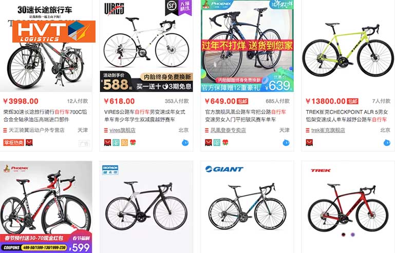 Link shop mua xe đạp taobao