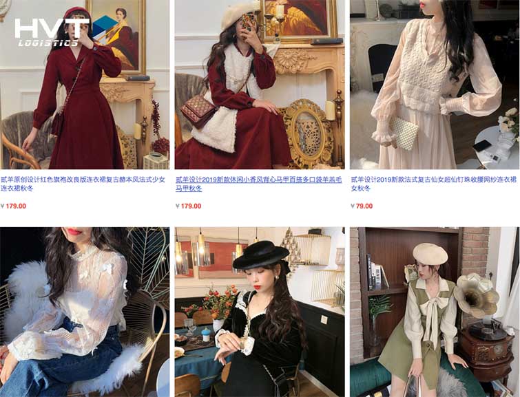 Link shop order váy taobao