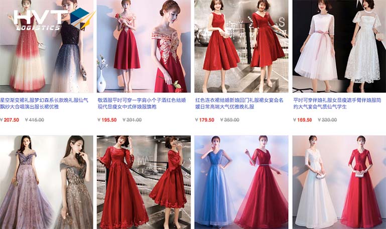 Link shop order váy taobao