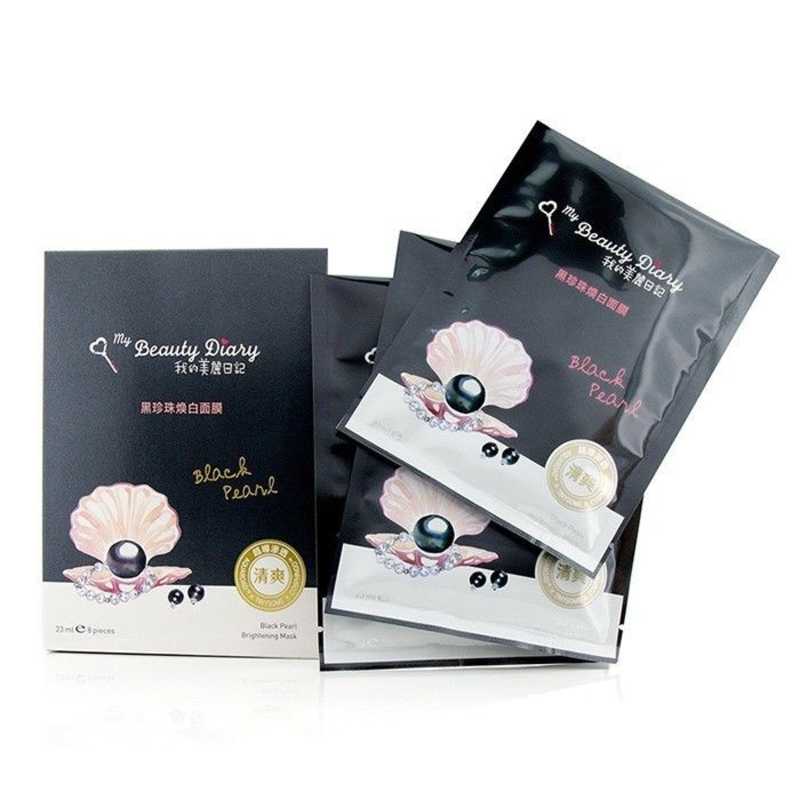 Mặt nạ My Beauty Diary ngọc trai đen