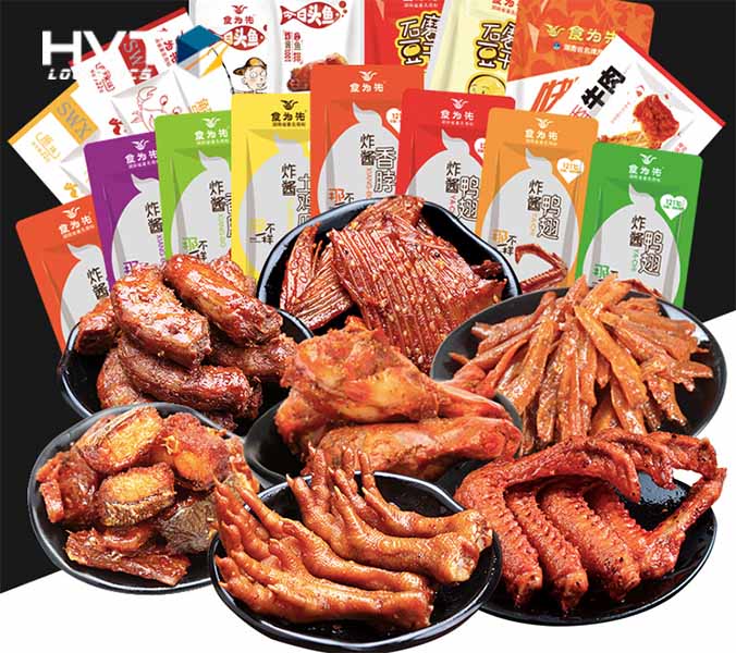 Các món ăn vặt đóng gói Trung Quốc gồm những gì