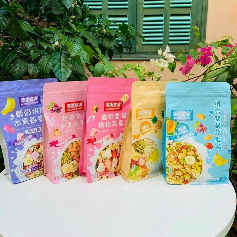 Ngũ cốc Meizhou có 5 màu khác nhau