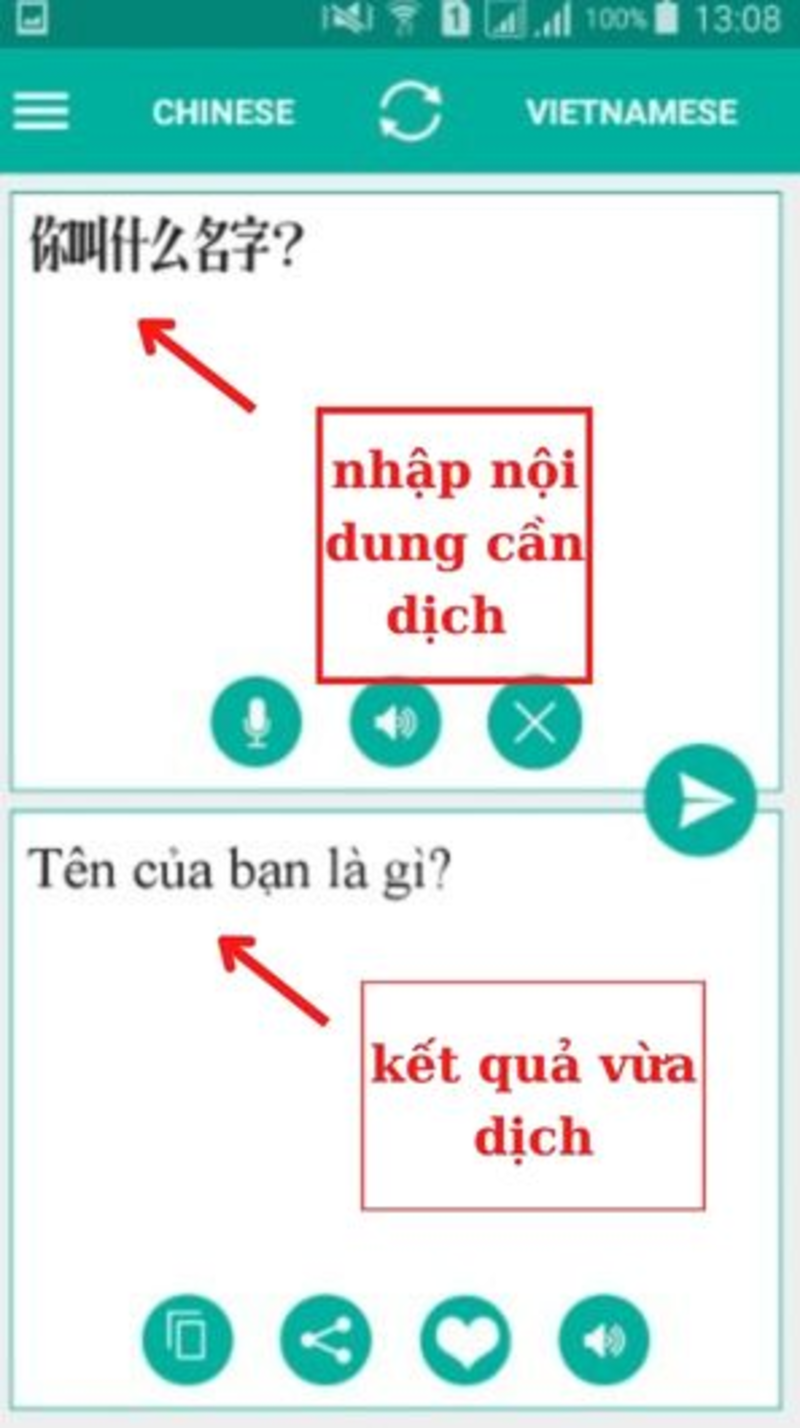 Nhập nội dung cần dịch và xem kết quả ngay bên dưới