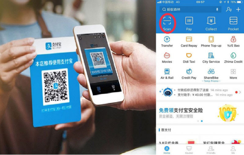 Nhập sai Alipay cũng khiến bạn không dùng được Taobao