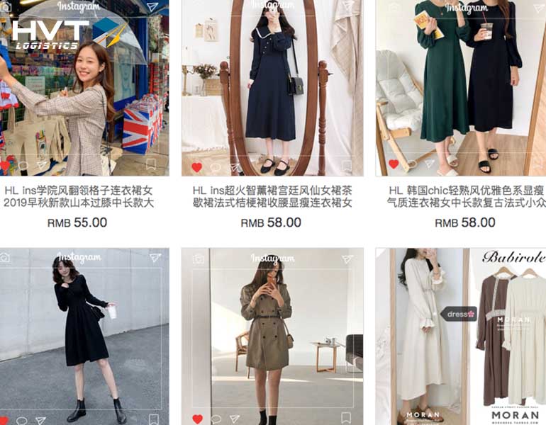 Order moran Taobao với WeLog