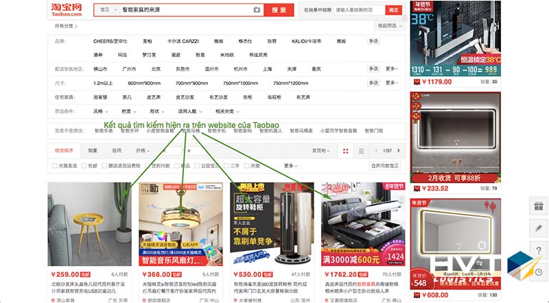 Hướng dẫn cách tìm kiếm sản phẩm khi order taobao lạng sơn