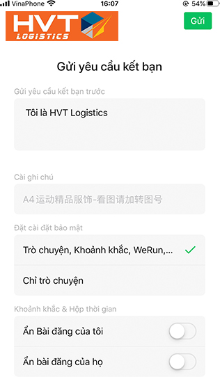 Mua hàng siêu cấp Quảng Châu qua wechat