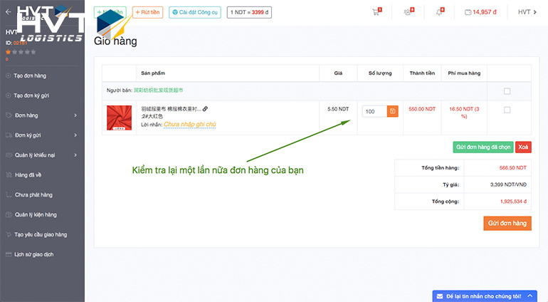 Hướng dẫn order hàng trên taobao tmall 1688