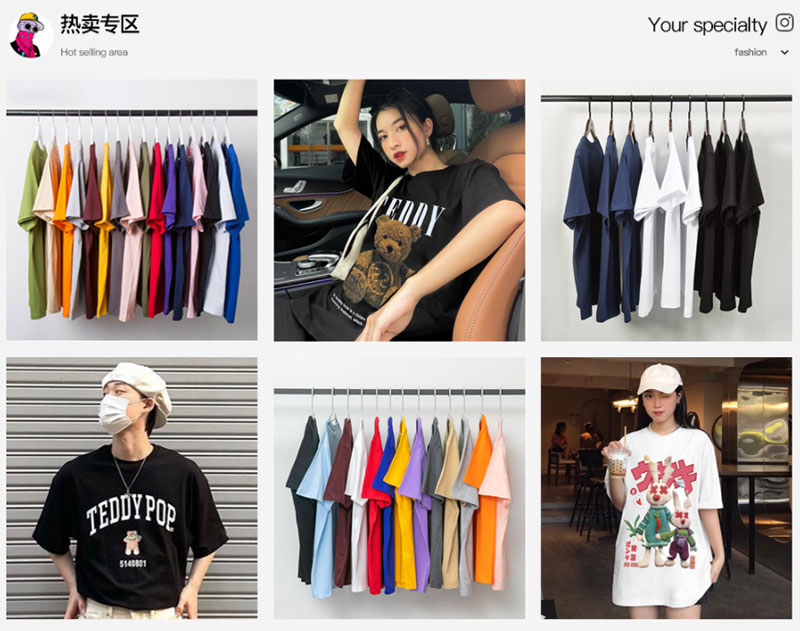 Shop Nelly taobao đa dạng về các sản phẩm thời trang