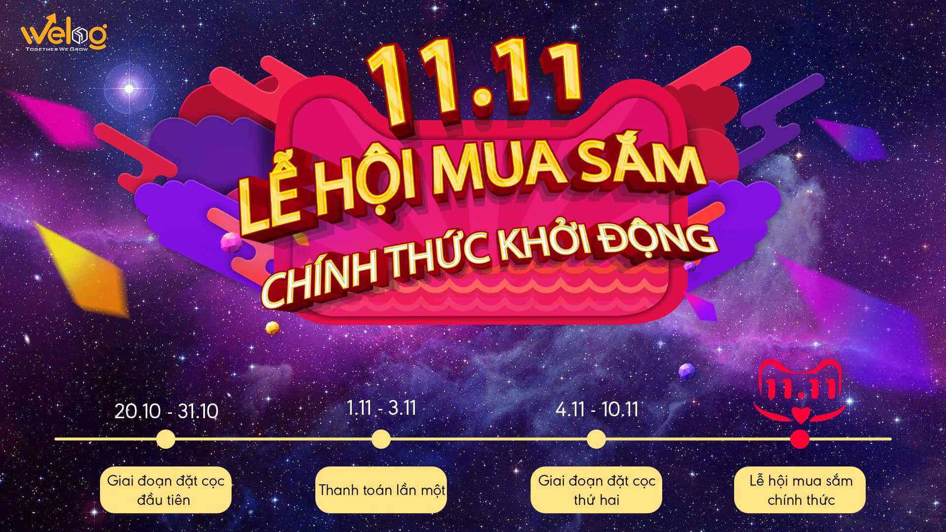 siêu sale 11.11 tại taobao, tmall, 1688