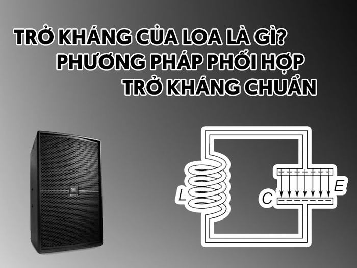 Lưu ý chọn trở kháng phù hợp để tránh hỏng loa