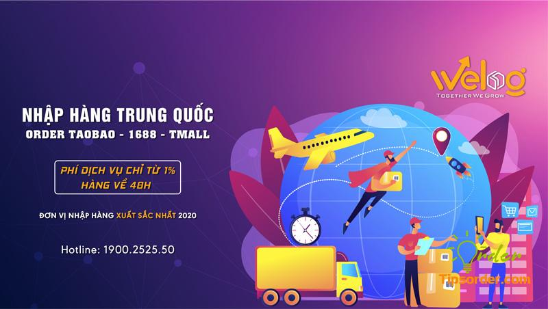 Welog là đơn vị nhập hàng Trung Quốc được nhiều khách hàng tin tưởng lựa chọn