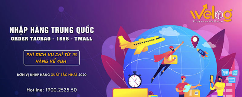 Mua hàng Quảng Châu uy tín tại Welog - an tâm trong suốt quá trình kinh doanh