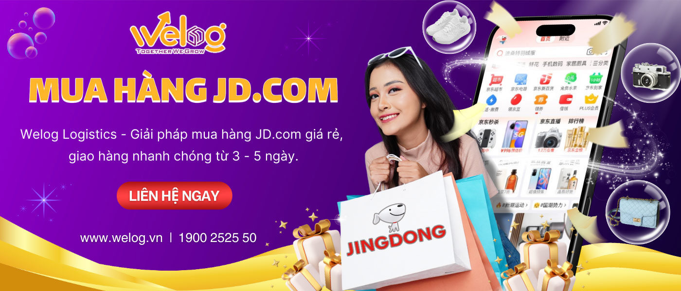 Mua - ship hộ hàng hóa JD.com giá rẻ, nhanh chóng tại WeLog.com